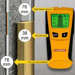 3 In 1 electronic stud center finder - metal / AC live wire detectorElectronics & Tools
