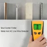 Détecteur de centre de montant électronique 3 en 1 – détecteur de métaux/fils sous tension AC