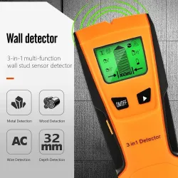 3 In 1 electronic stud center finder - metal / AC live wire detectorElectronics & Tools