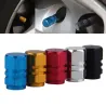 Valvole per pneumatici in alluminio per ruote auto - tappi - 4 pezzi