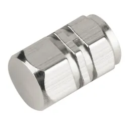 Valves de pneu de roue de voiture en aluminium - bouchons - 4 pièces