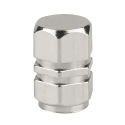 Valves de pneu de roue de voiture en aluminium - bouchons - 4 pièces