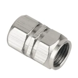 Valves de pneu de roue de voiture en aluminium - bouchons - 4 pièces