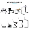 Multifunction tablet / laptop stand - table - with mouse pad - adjustable - foldableHolders