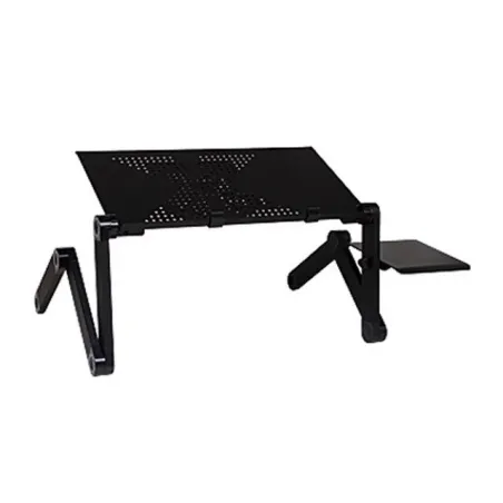 Multifunction tablet / laptop stand - table - with mouse pad - adjustable - foldableHolders