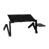 Multifunction tablet / laptop stand - table - with mouse pad - adjustable - foldableHolders
