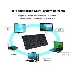 Wireless keyboard with mouse / USB receiver 2.4GKeyboards