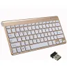 TecladosTeclado inalámbrico con ratón/receptor USB 2.4G