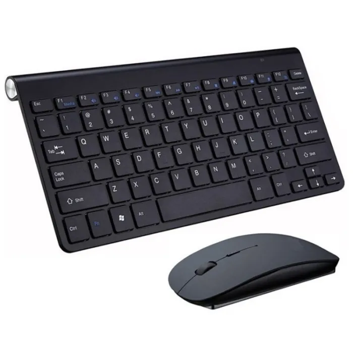 Trådløst tastatur med mus / USB-mottaker 2.4G