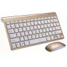 Trådløst tastatur med mus / USB-mottaker 2.4G