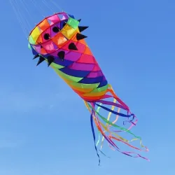 3.5M Drie-Dimensionale Rotatie Grote Software Kite Hanger Outdoor Makkelijk Te Vliegen Software Regenboog Dynamische Rotatie ...