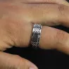 925 Sterling sølv - roterbar ring - spinner design