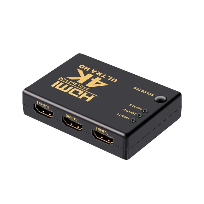 3 Ports - Répartiteur HDMI - Ultra HD - DVD HDTV Xbox PS3 PS4 PS5 - 4K