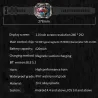 KR80 Smartwatch - Android/IOS - fitnesstracker - hartmonitor - IP67 - activiteitentrackerSmart-Wear