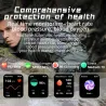 KR80 Smartwatch - Android/IOS - fitnesstracker - hartmonitor - IP67 - activiteitentrackerSmart-Wear