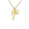 CollarCollar palmera - oro - plata 45 cm