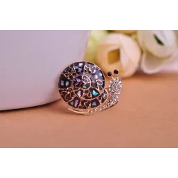 BrochesBroche de caracol de moda