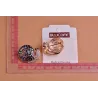 Broche escargot à la mode
