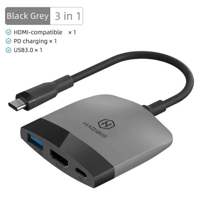 Złącze HDMI TV do Nintendo Switch - stacja dokująca - USB C - 4KSwitch