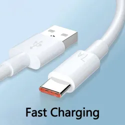 Cables7A 100W USB a USB tipo C - cable de carga súper rápida