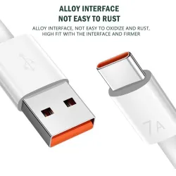 7A 100W USB na USB typu C - superszybki kabel ładującyKable