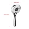 Digital showerhead with 3-color led - temperature controllerShower Heads