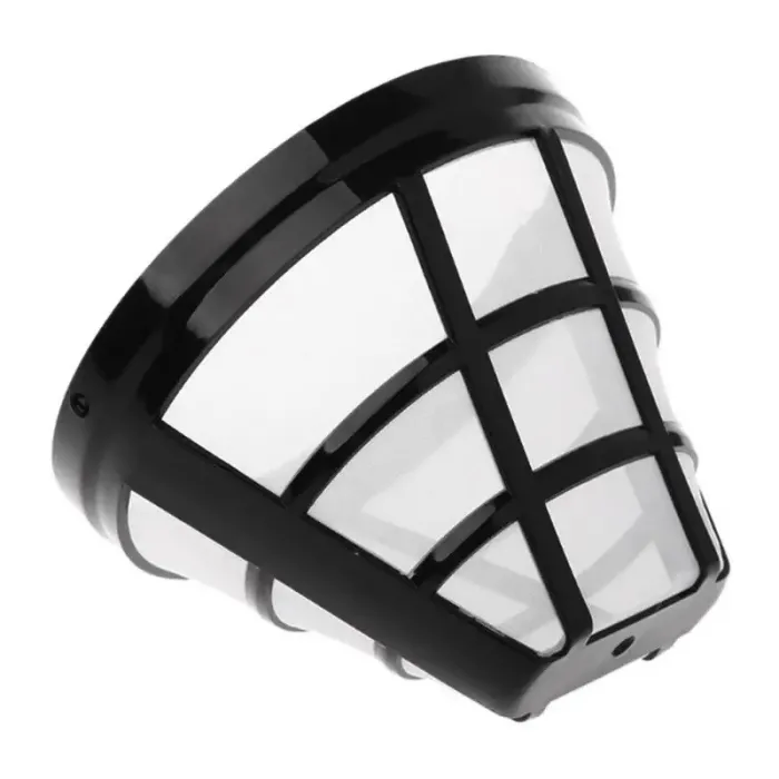 Filtre à café réutilisable - maille nylon - lavable - pour 8-12