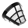 Filtre à café réutilisable - maille nylon - lavable - pour 8-12