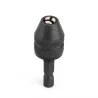 Mandril sem chave - chave de fenda adaptador conversor de troca rápida de broca de haste hexagonal de 1/4 ''