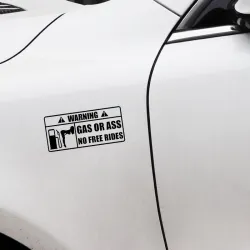 Gas Or Ass - vinyyli autotarra 15 * 7 cm
