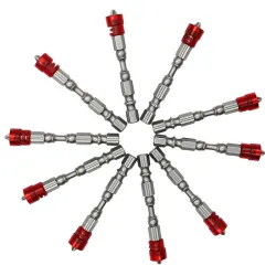 65mm PH2 magnetic bits hex shank screwdriver bits - 10 piecesBits & drills