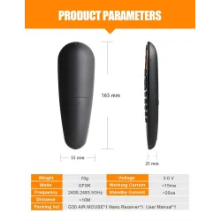 G30S - voice air mouse - smart remote for Android TV BoxMouses