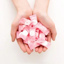 Komprimerad handduk - resehandduk - bomull 50 st