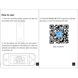 Smart WiFi-sensor - dør åpen / lukket detektor - WiFi - Alexa - Google