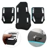Couvre-pédale antidérapant pour voiture - pédales - aluminium 3 pièces
