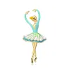 Bailarina - broche esmaltado