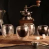 4 Pièces - Résistant à la chaleur - tasse en verre double paroi - verre - thé - expresso - café