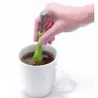 Infuseur à thé réutilisable - passoire - piston intégré