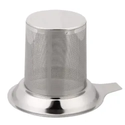 Te-infuser - genanvendelig si - mesh rustfrit stål