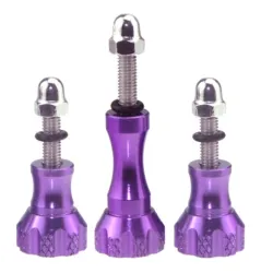 AccesoriosGoPro - Tornillo de mariposa de aluminio - juego de 3 piezas