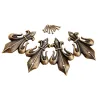 Ottone antico - paraspigoli decorativi per mobili 4 pezzi