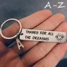 Bedankt voor ..alle orgasmes - sleutelhanger van roestvrij staalSleutelhangers