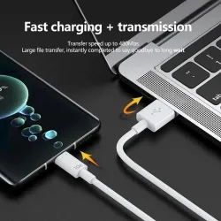 Câble de données 120 W 10 A - USB vers Type C - Charge ultra rapide - Pour Samsung Xiaomi Huawei