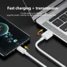 Câble de données 120 W 10 A - USB vers Type C - Charge ultra rapide - Pour Samsung Xiaomi Huawei
