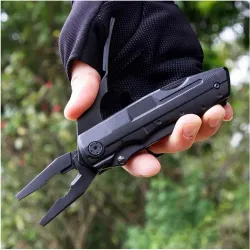 Aço inoxidável multifuncional - canivete multiferramenta - alicate - dobrável