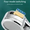 Smart 4Mode Instelbare Led Digitale Temperatuur Display Douchekop Hoge Druk Handheld Badkamer Waterbesparende Douchekop
