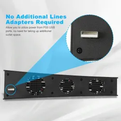 PS5 - USB - tuuletin - ulkoinen isäntä - digitaalinen versio - optinen asema - ultra HD