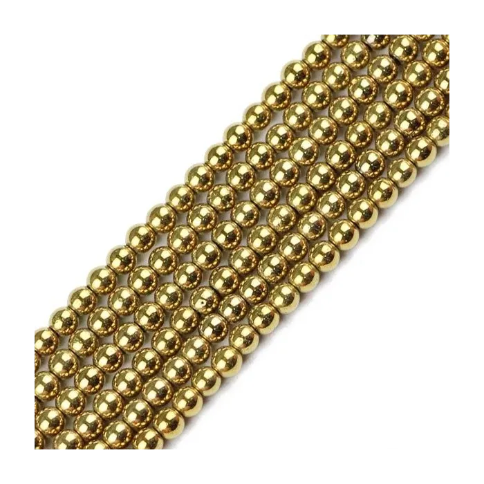 Naturstein - løse perler - armbåndfremstilling - 200 stykker - 3mm