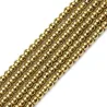 Naturstein - løse perler - armbåndfremstilling - 200 stykker - 3mm