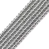 Naturstein - løse perler - armbåndfremstilling - 200 stykker - 3mm